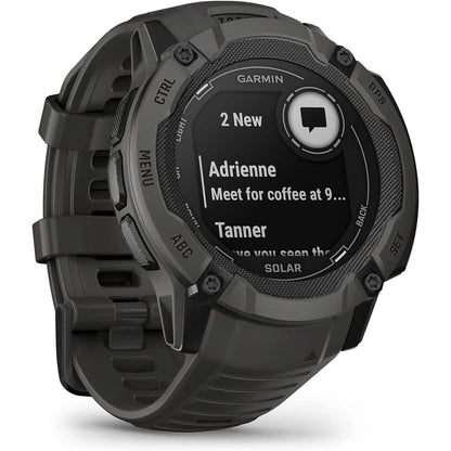 Garmin Instinct 2X Solar Rugged GPS Smartwatch  (Refurbished) DailySale
