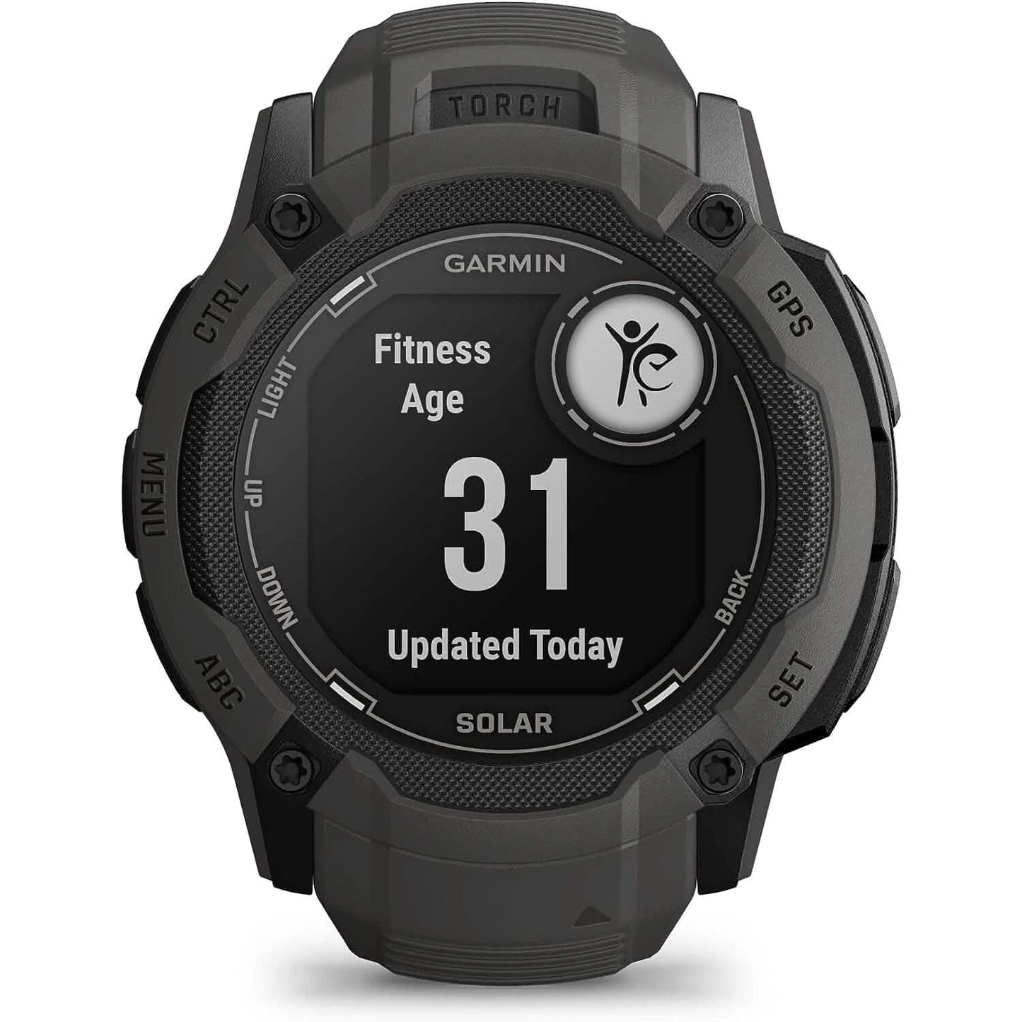 Garmin Instinct 2X Solar Rugged GPS Smartwatch  (Refurbished) DailySale