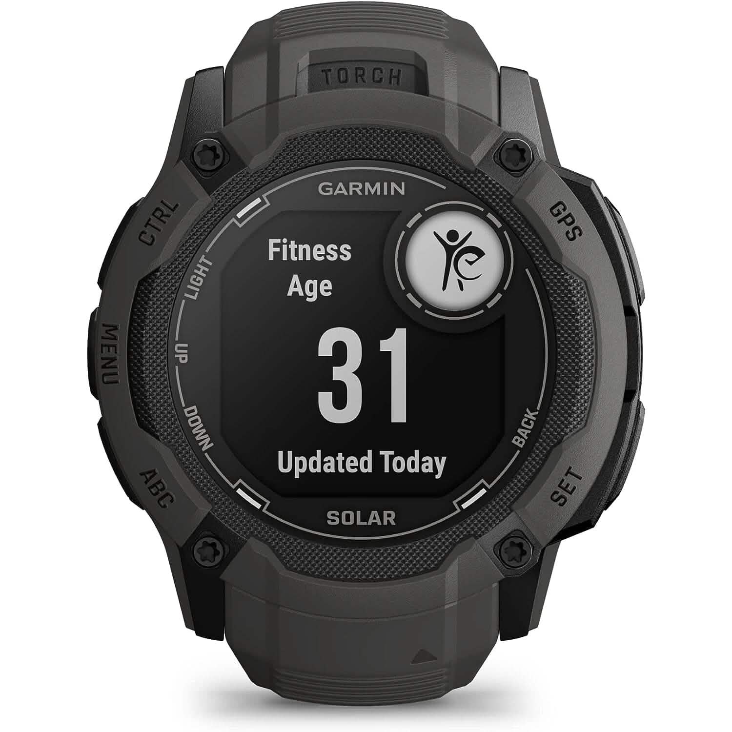 Garmin Instinct 2X Solar Rugged GPS Smartwatch  (Refurbished) DailySale