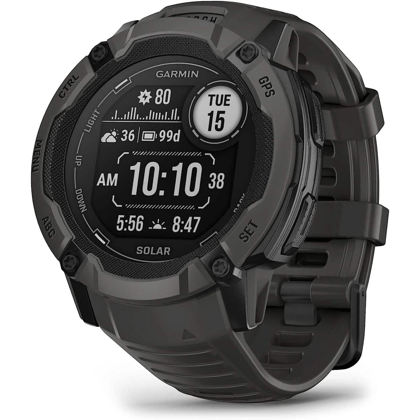 Garmin Instinct 2X Solar Rugged GPS Smartwatch  (Refurbished) DailySale