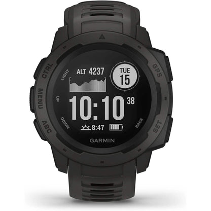 Garmin Instinct, Rugged Outdoor Watch with GPS  (Refurbished) DailySale