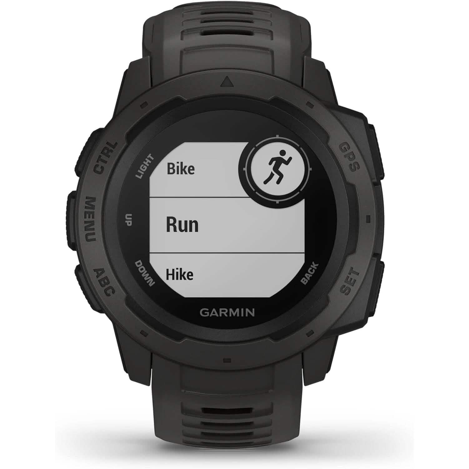 Garmin Instinct, Rugged Outdoor Watch with GPS  (Refurbished) DailySale
