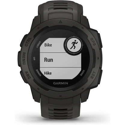 Garmin Instinct, Rugged Outdoor Watch with GPS  (Refurbished) DailySale