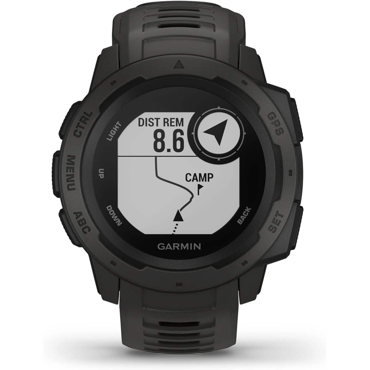 Garmin Instinct, Rugged Outdoor Watch with GPS  (Refurbished) DailySale