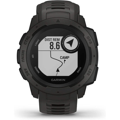 Garmin Instinct, Rugged Outdoor Watch with GPS  (Refurbished) DailySale