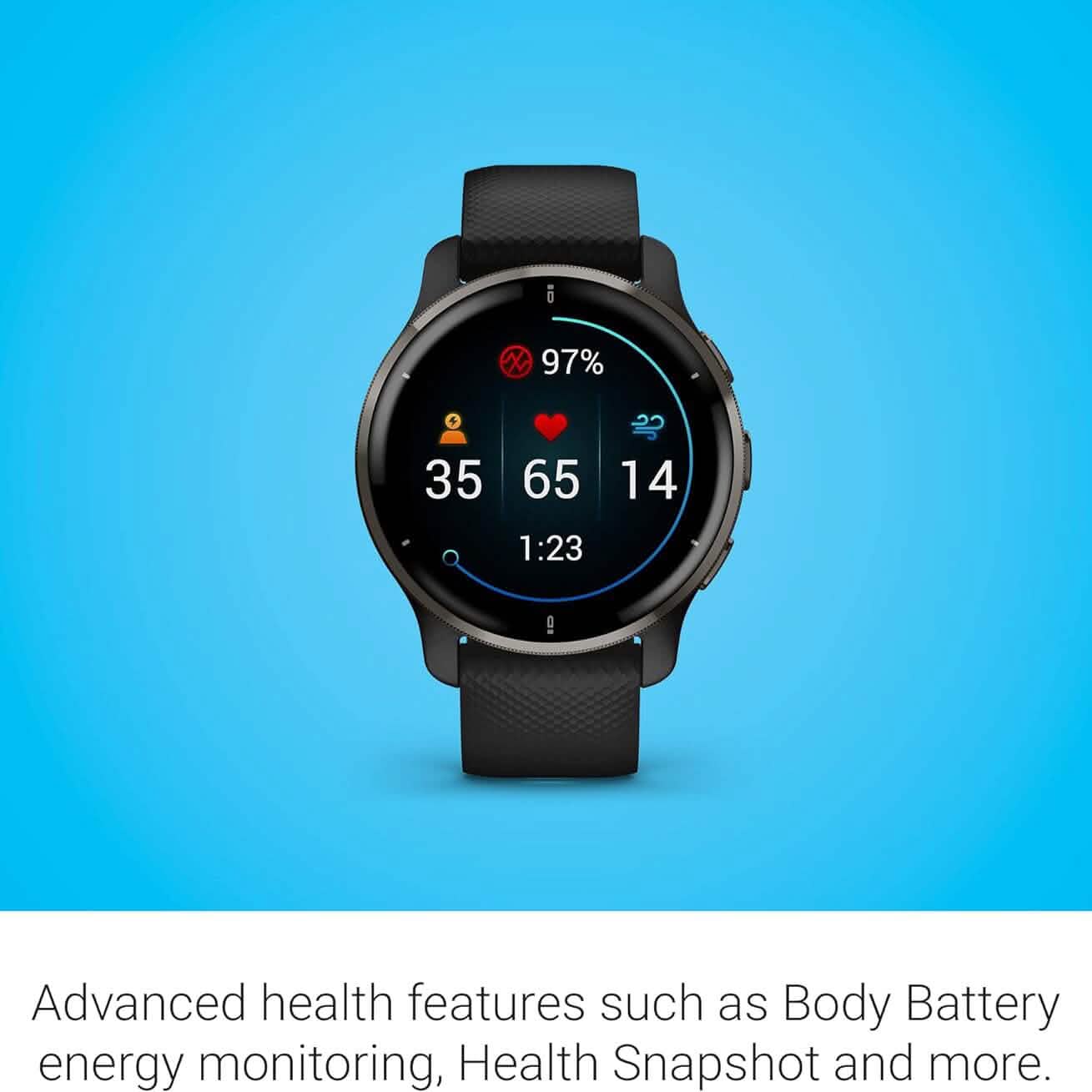 Garmin Venu 2 Plus GPS Smartwatch  (Refurbished) DailySale