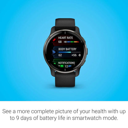 Garmin Venu 2 Plus GPS Smartwatch  (Refurbished) DailySale