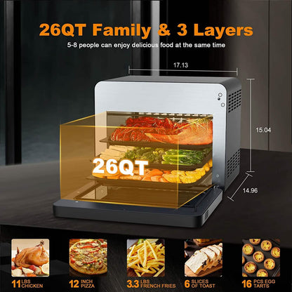 Geek Chef Air Fryer Toaster Oven DailySale