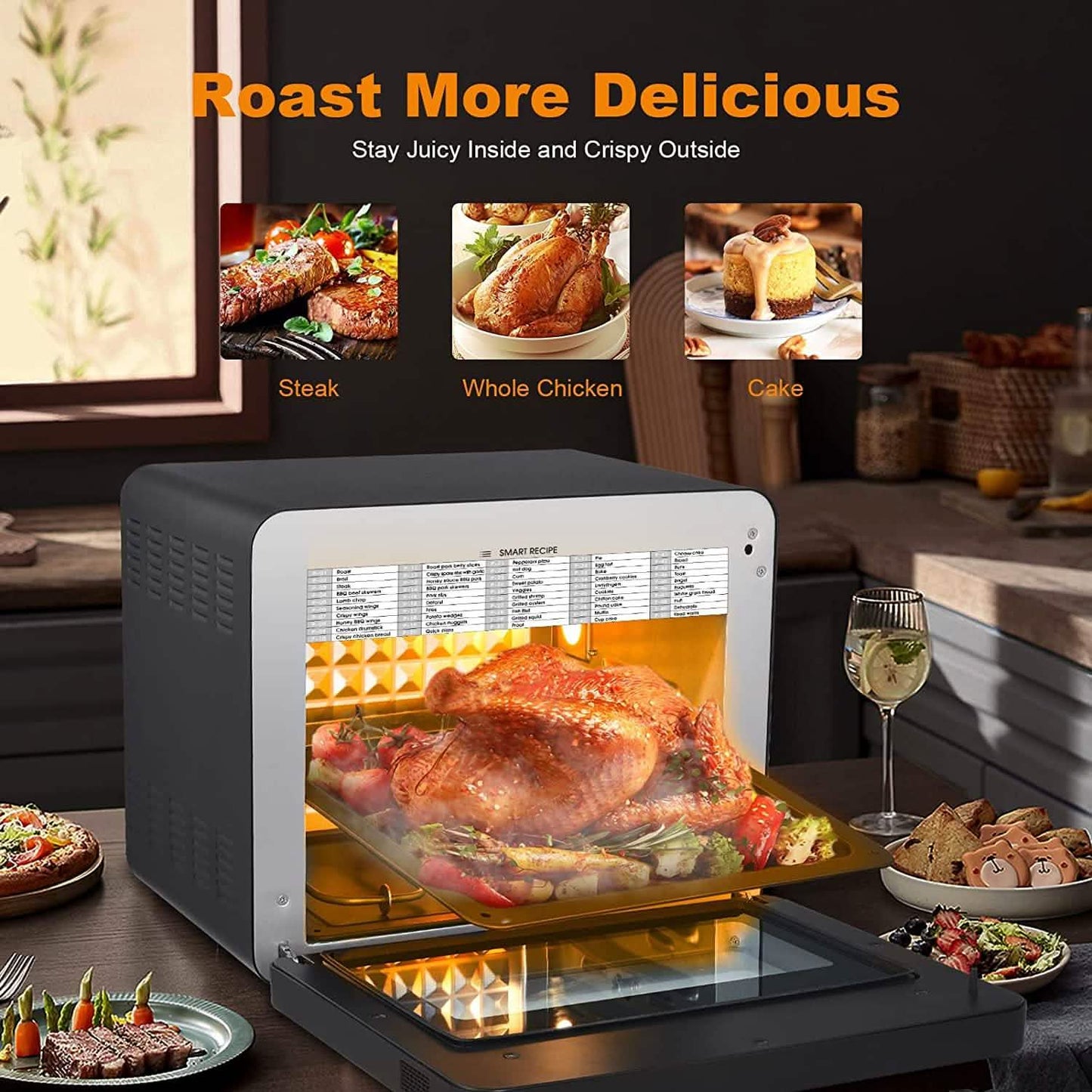 Geek Chef Air Fryer Toaster Oven DailySale
