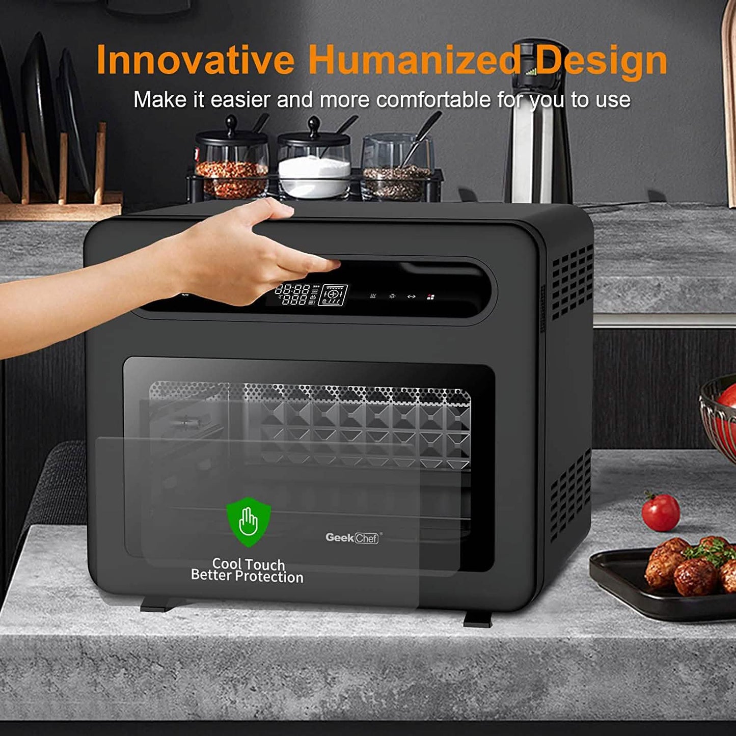 Geek Chef Air Fryer Toaster Oven DailySale