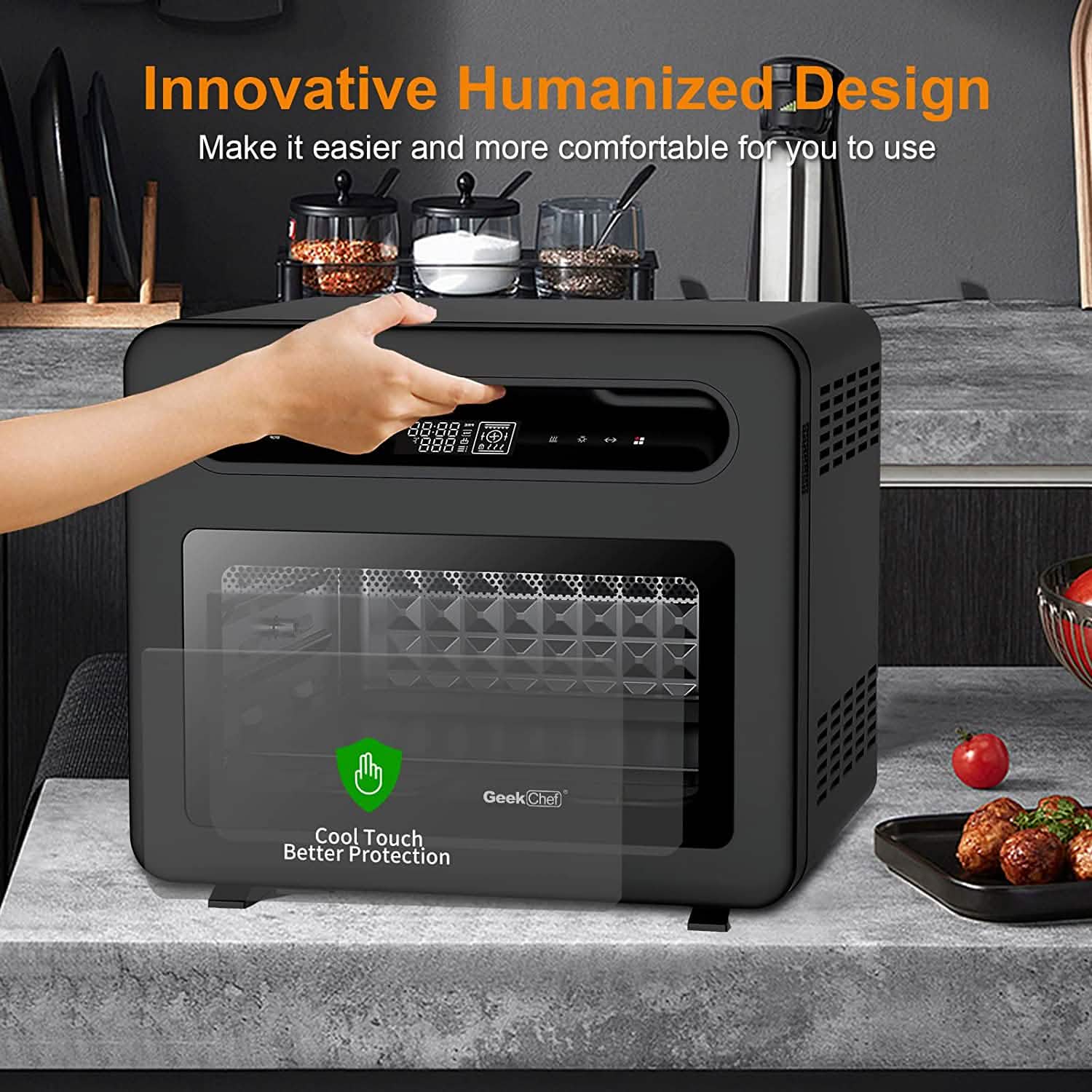 Geek Chef Air Fryer Toaster Oven DailySale