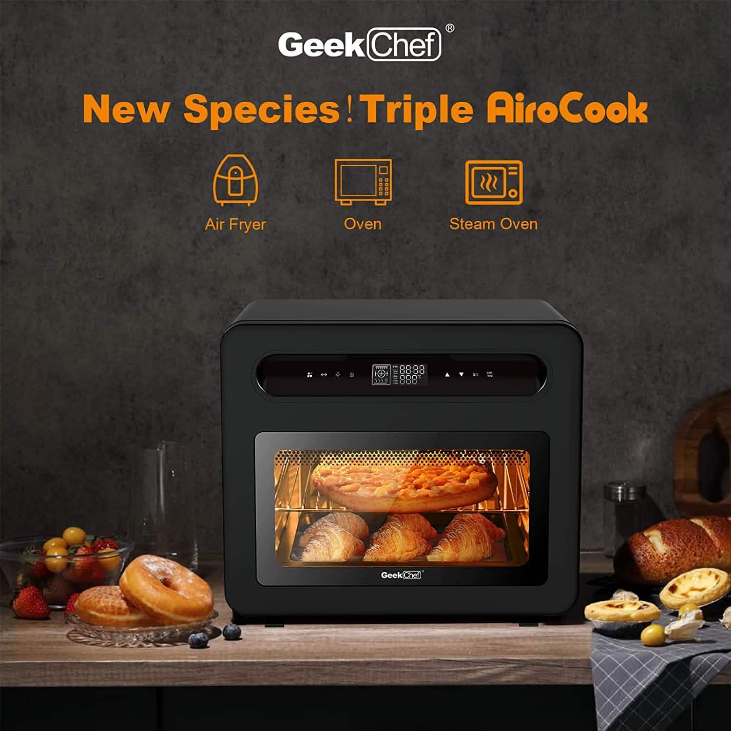Geek Chef Air Fryer Toaster Oven DailySale
