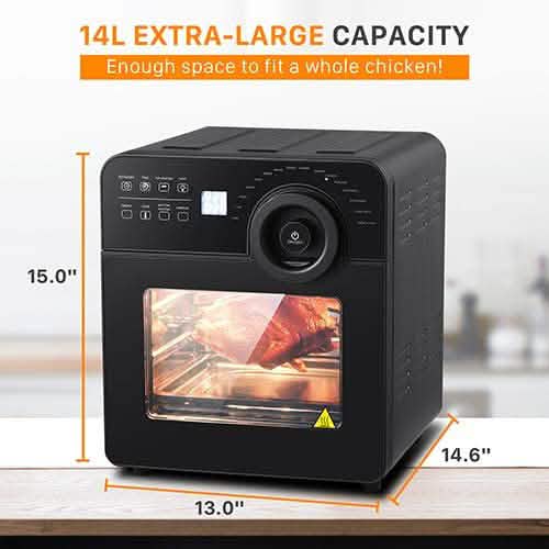 Geek Chef Electric Air Fryer Oven DailySale