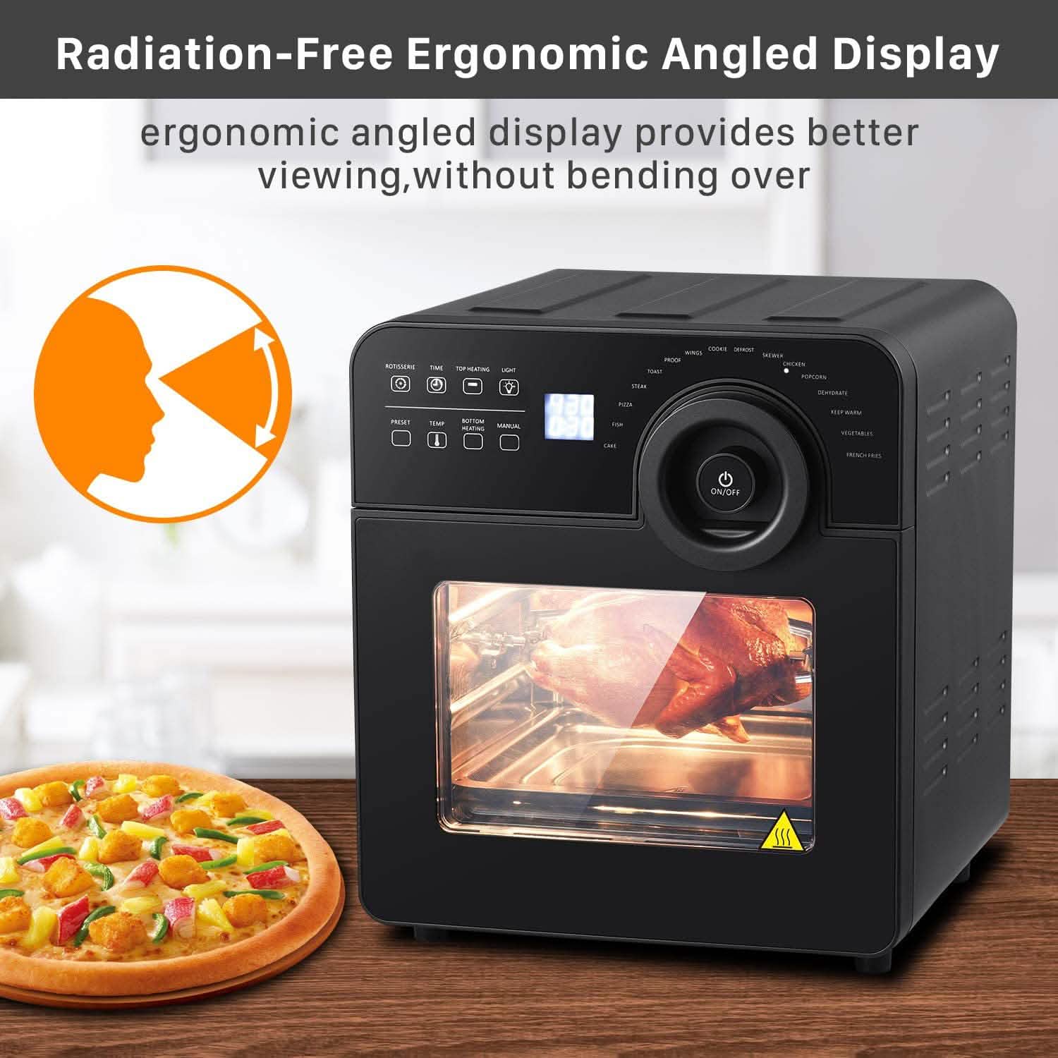 Geek Chef Electric Air Fryer Oven DailySale