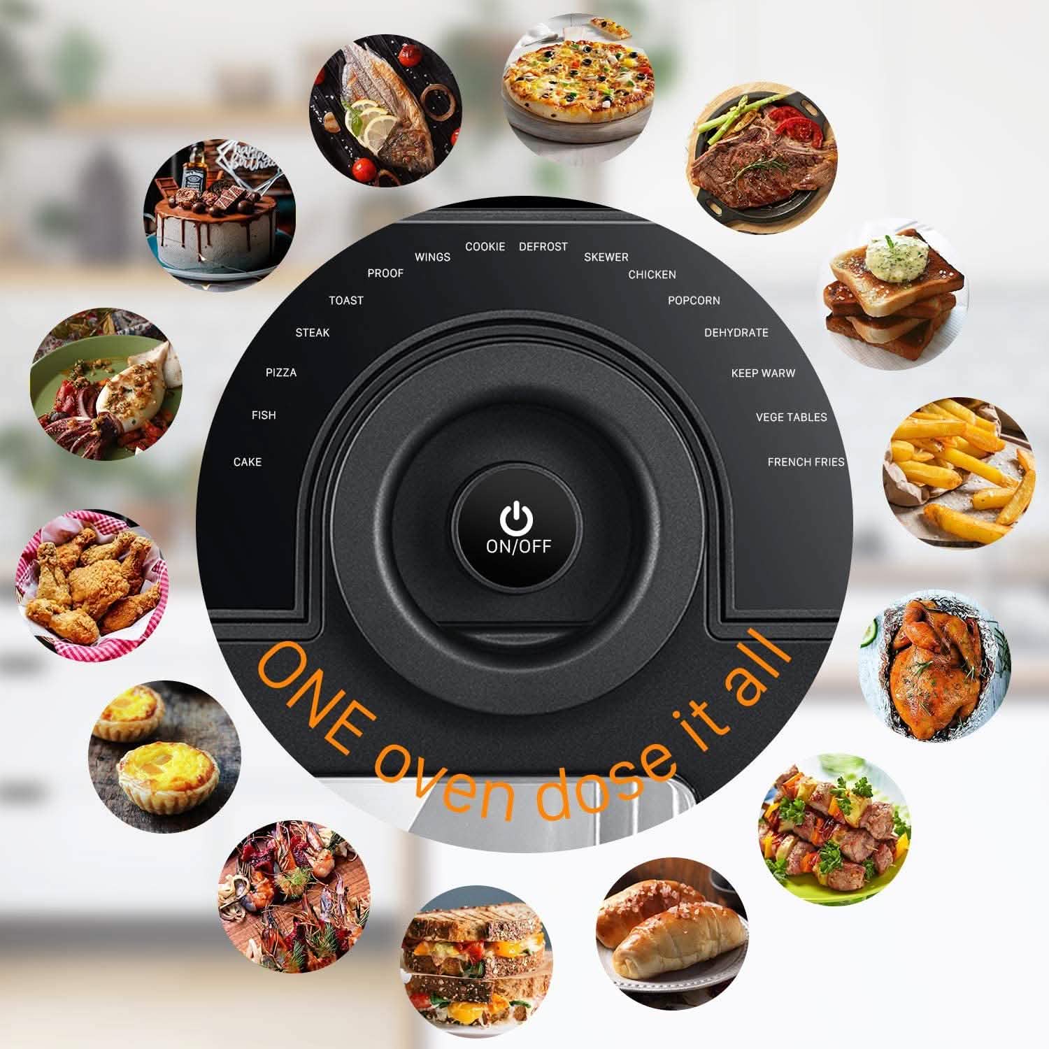 Geek Chef Electric Air Fryer Oven DailySale