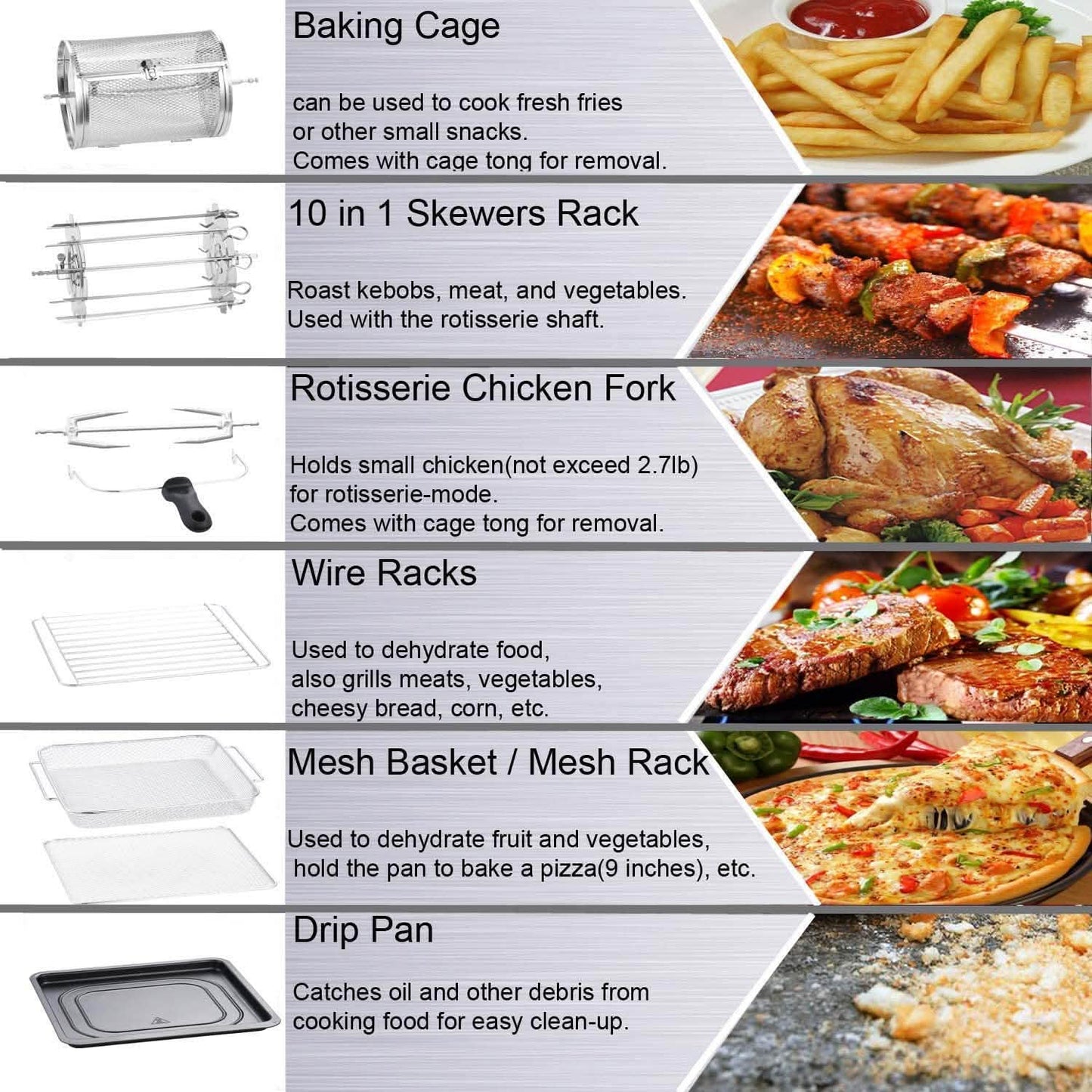 Geek Chef Electric Air Fryer Oven DailySale