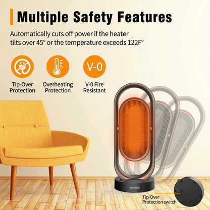 Geek Heat HC05 1500W Space Heater DailySale