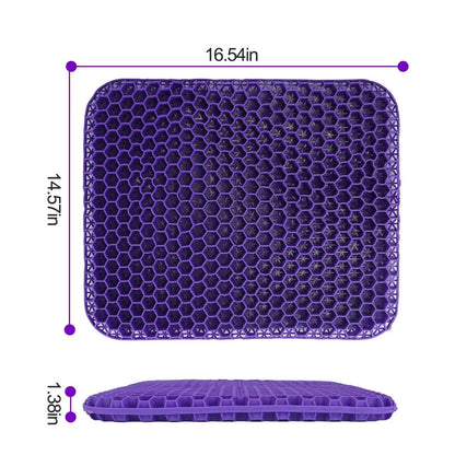 Gel Seat Cushion Non-Slip Breathable Honeycomb Sitting Cushion Pressure Pad DailySale