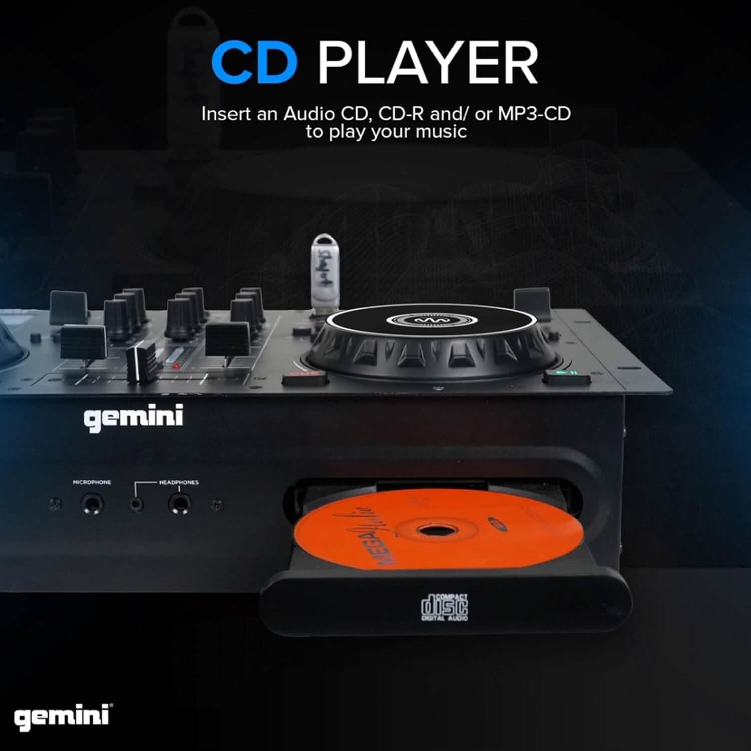 Gemini Sound CDM-4000BT DJ Mixer (Refurbished) DailySale
