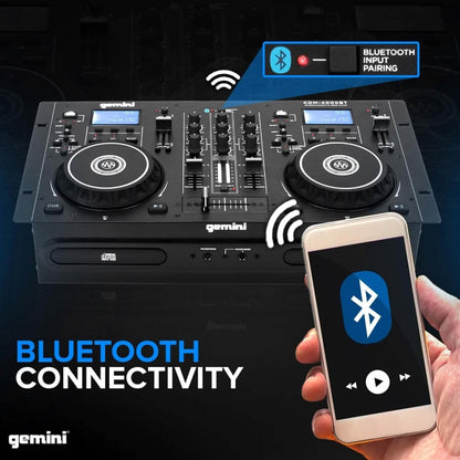 Gemini Sound CDM-4000BT DJ Mixer (Refurbished) DailySale