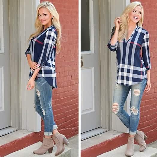 Londonite Shirt In Playful Plaids - Assorted Sizes DailySale
