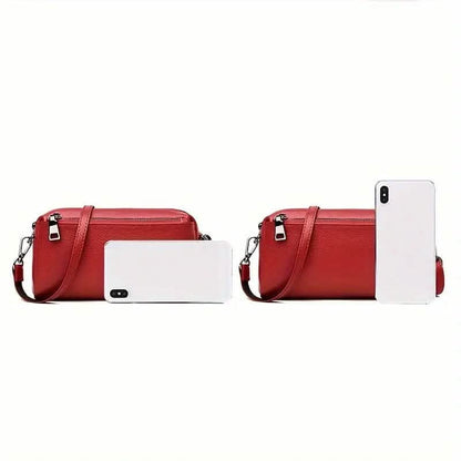 Genuine Leather Crossbody Bag Shoulder Small Square Bag DailySale