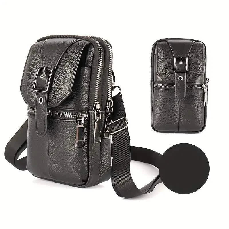 Genuine Leather Multifunctional Cell Phone Bag DailySale