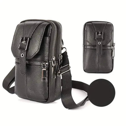 Genuine Leather Multifunctional Cell Phone Bag DailySale
