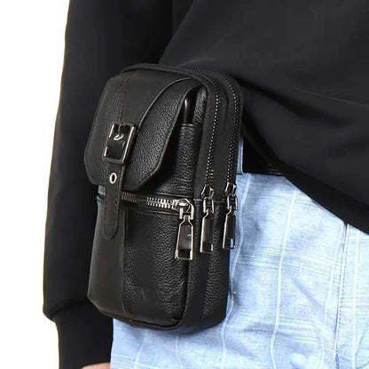Genuine Leather Multifunctional Cell Phone Bag DailySale
