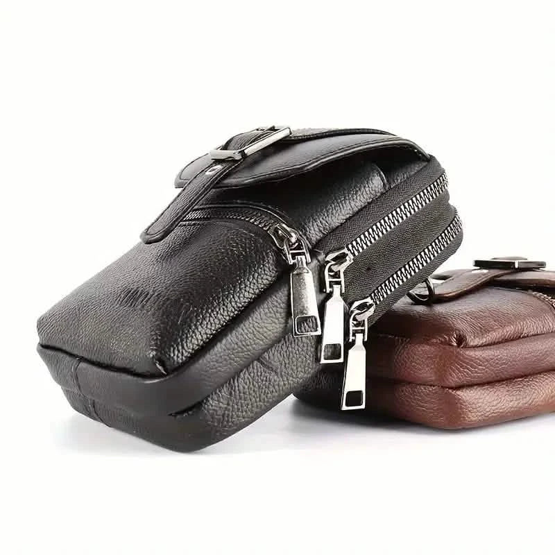 Genuine Leather Multifunctional Cell Phone Bag DailySale
