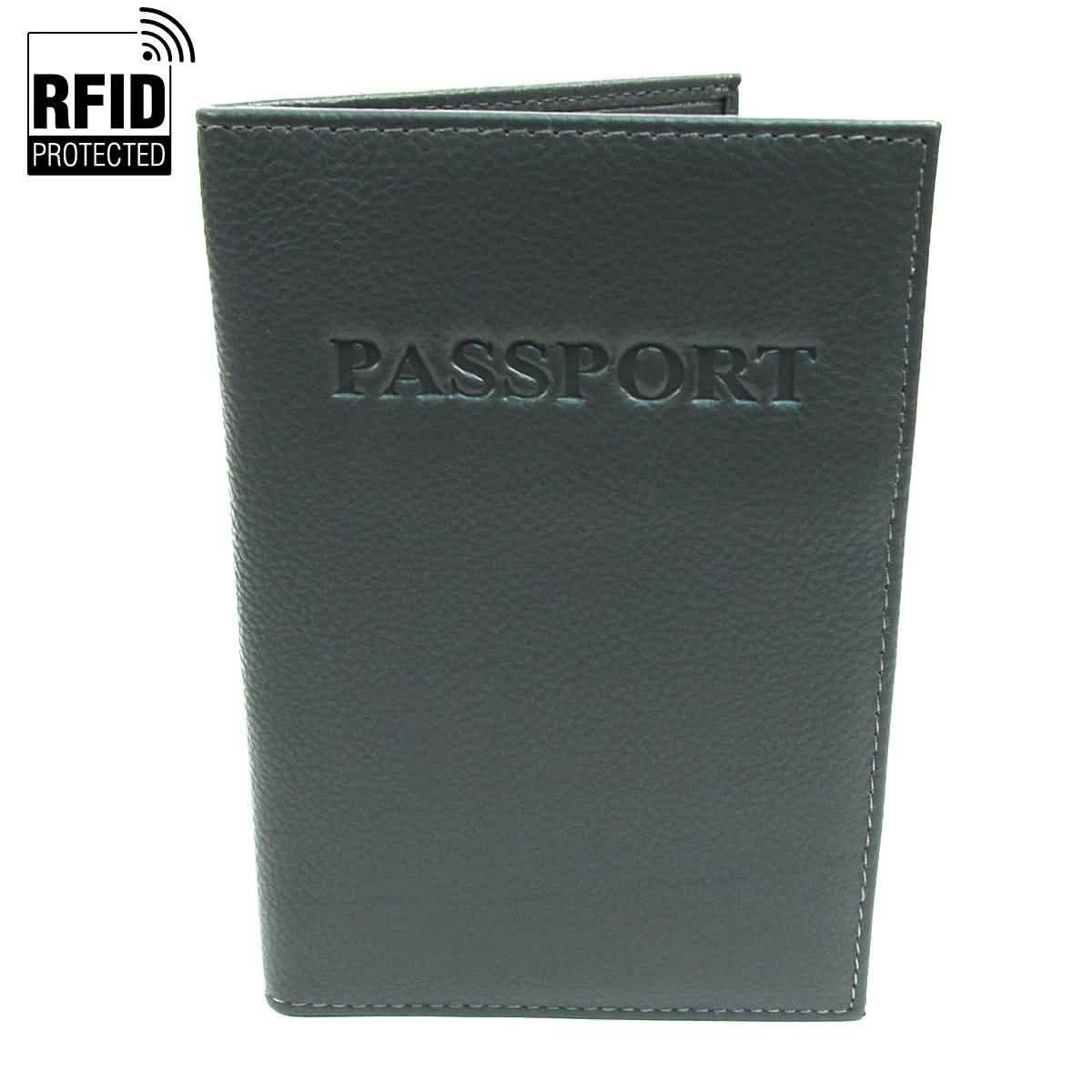 Genuine Leather RFID Passport Holder DailySale