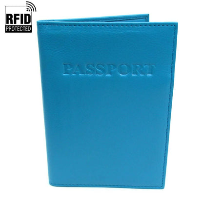 Genuine Leather RFID Passport Holder DailySale