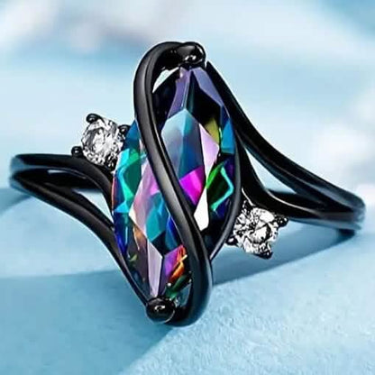 Geometric Zircon Women's Ring DailySale