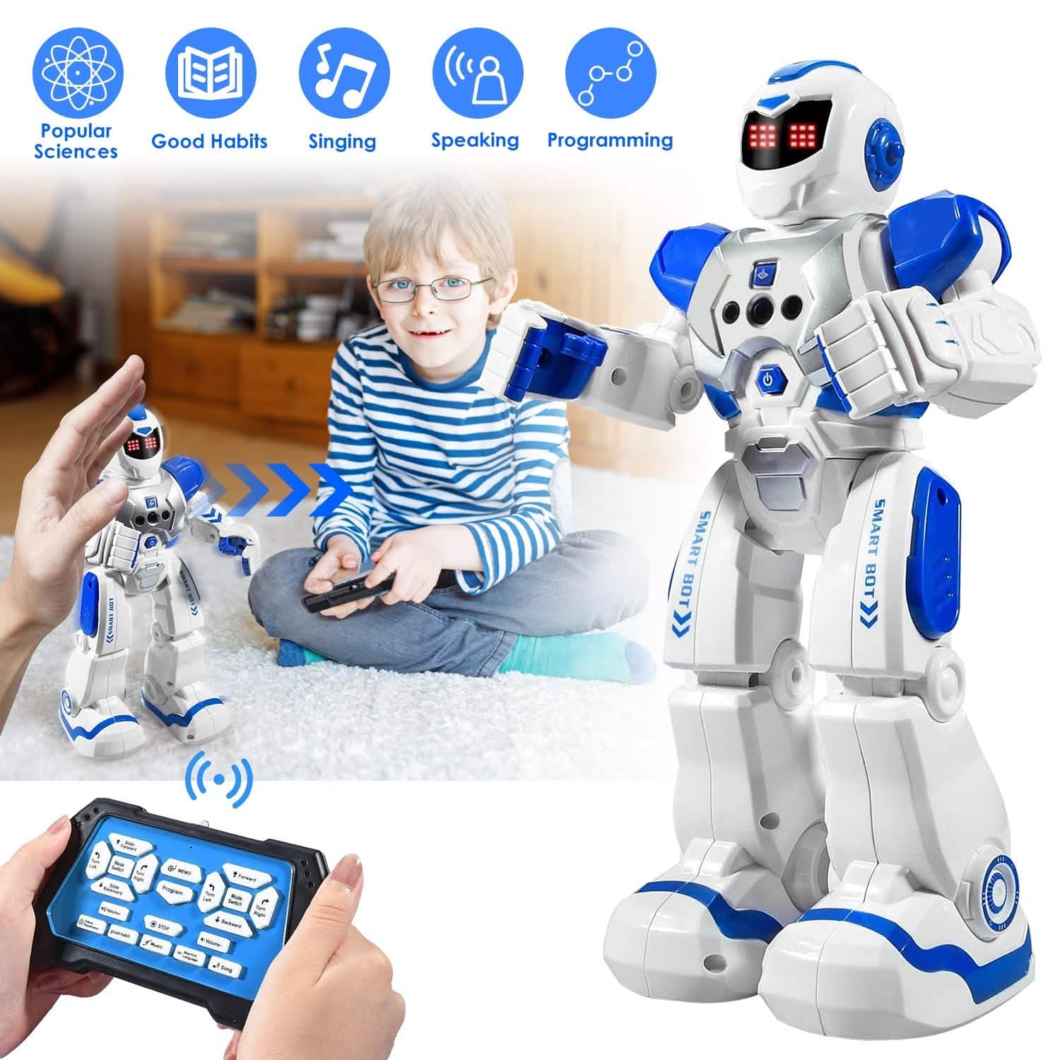 Gesture Sensing Intelligent Remote Control Robot DailySale