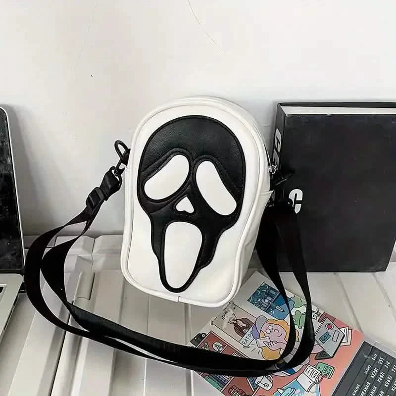 Ghost Skull Pattern Shoulder Bag DailySale