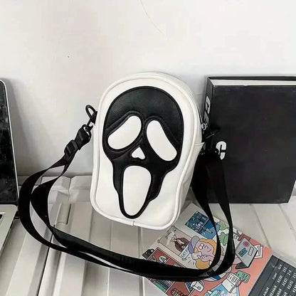 Ghost Skull Pattern Shoulder Bag DailySale