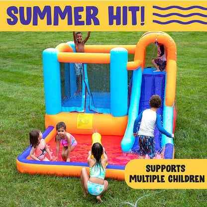 Giant Bounce House Water Slide with Pool Area DailySale