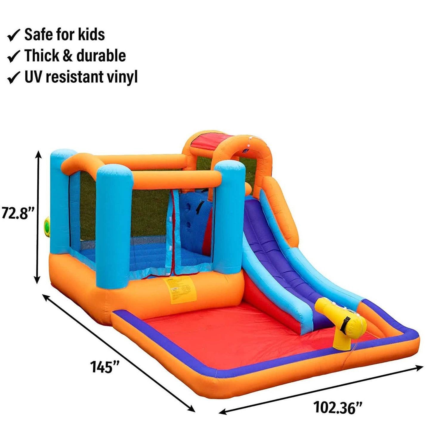 Giant Bounce House Water Slide with Pool Area DailySale