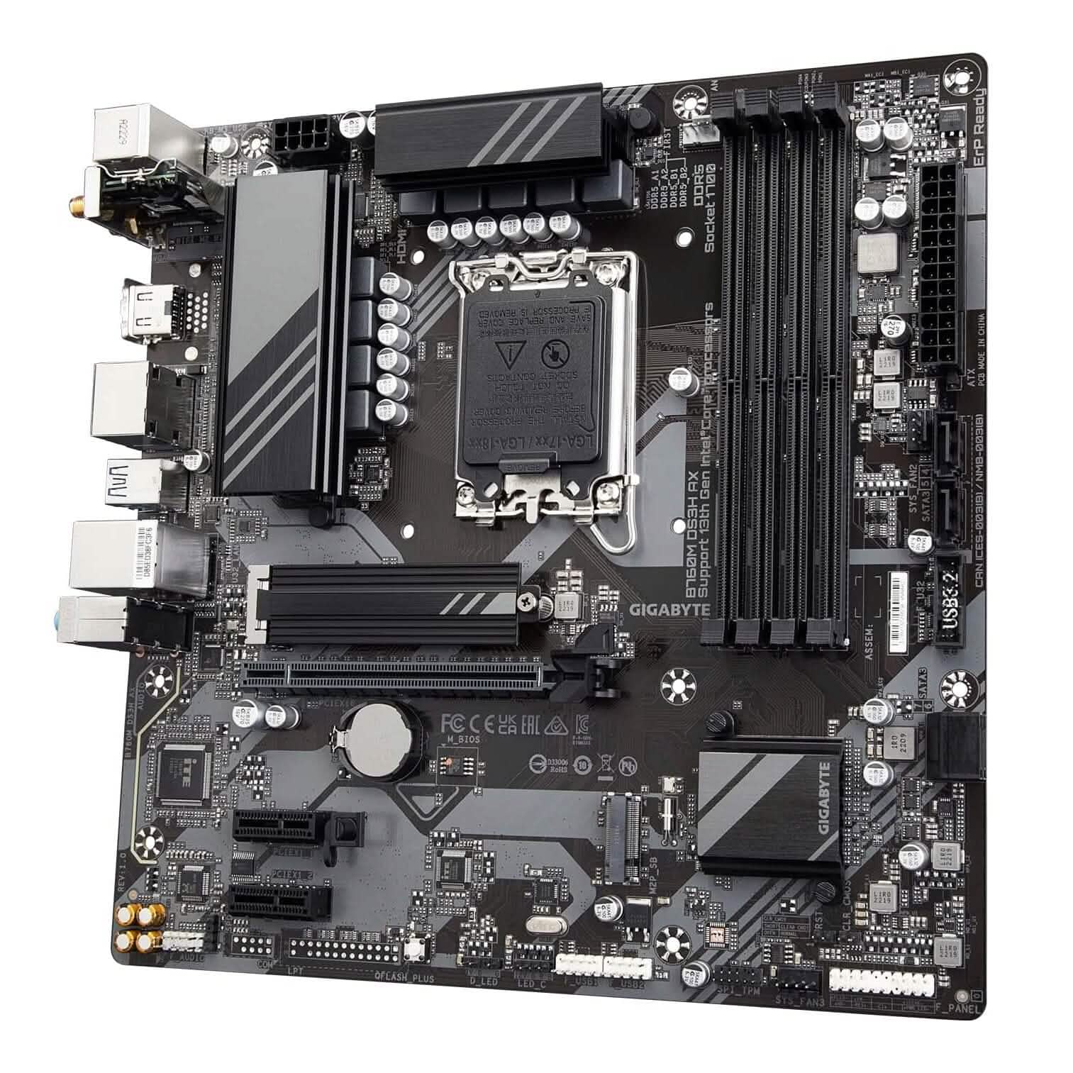 GIGABYTE B760M DS3H AX Motherboard  (Refurbished) DailySale