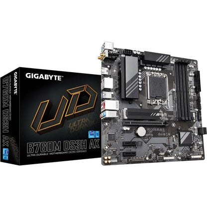 GIGABYTE B760M DS3H AX Motherboard  (Refurbished) DailySale