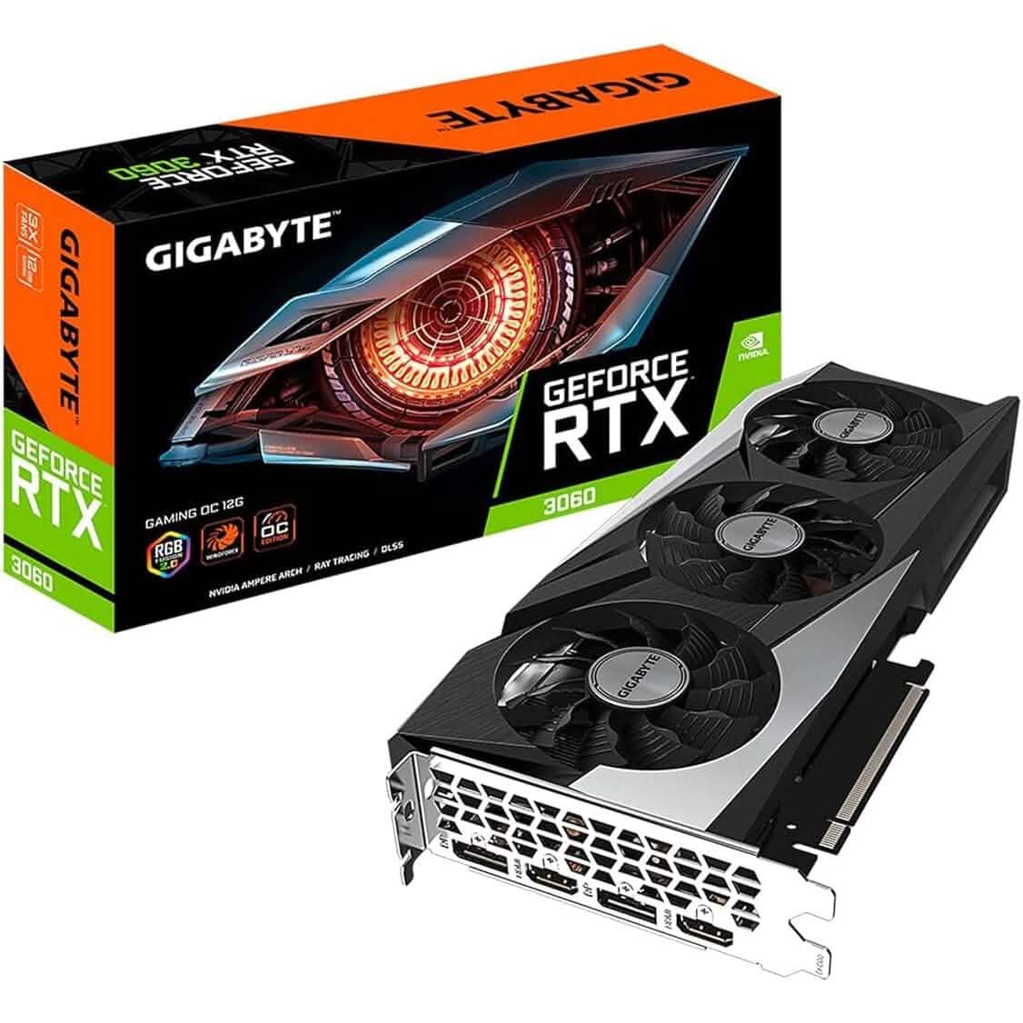 Gigabyte GeForce RTX 3060 Gaming OC 12G (REV2.0) Graphics Card (Refurbished) DailySale