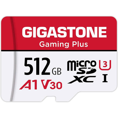 Gigastone 512GB MicroSDXC Memory Card with Adapter  (Refurbished) DailySale
