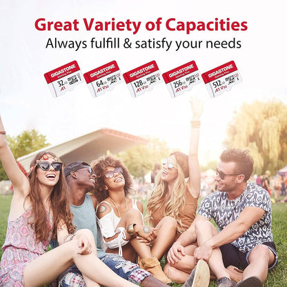 Gigastone 512GB MicroSDXC Memory Card with Adapter  (Refurbished) DailySale