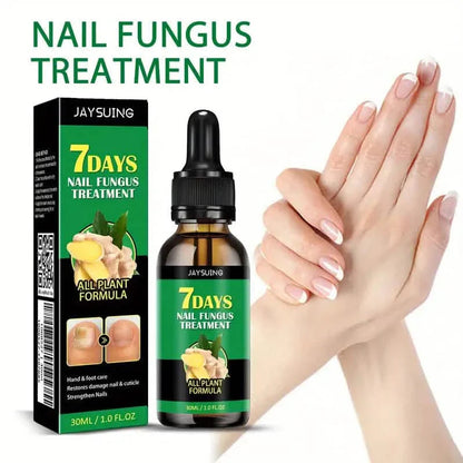 Ginger Nail Care Liquid Onychomycosis Fungus Repair Hand and Foot Nail Care DailySale