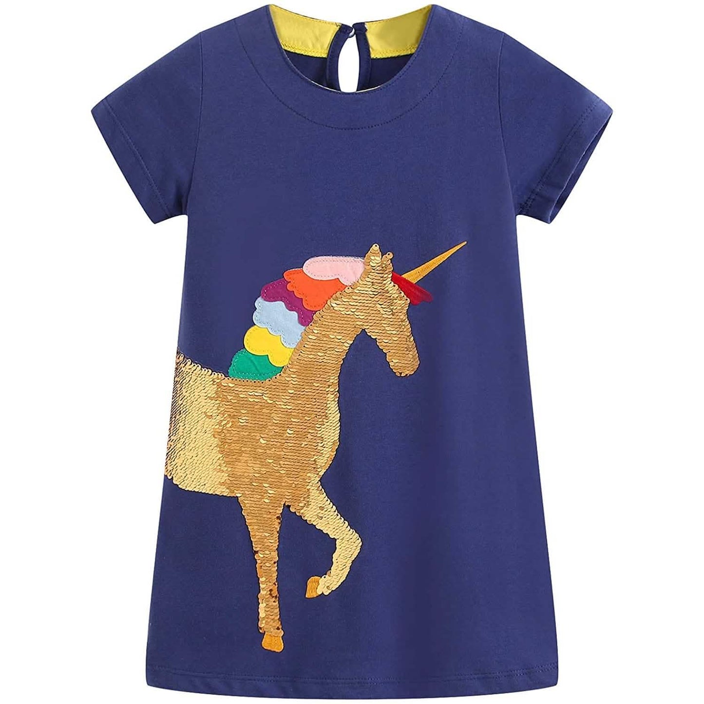 Girls Cotton Casual Jersey Dresses DailySale