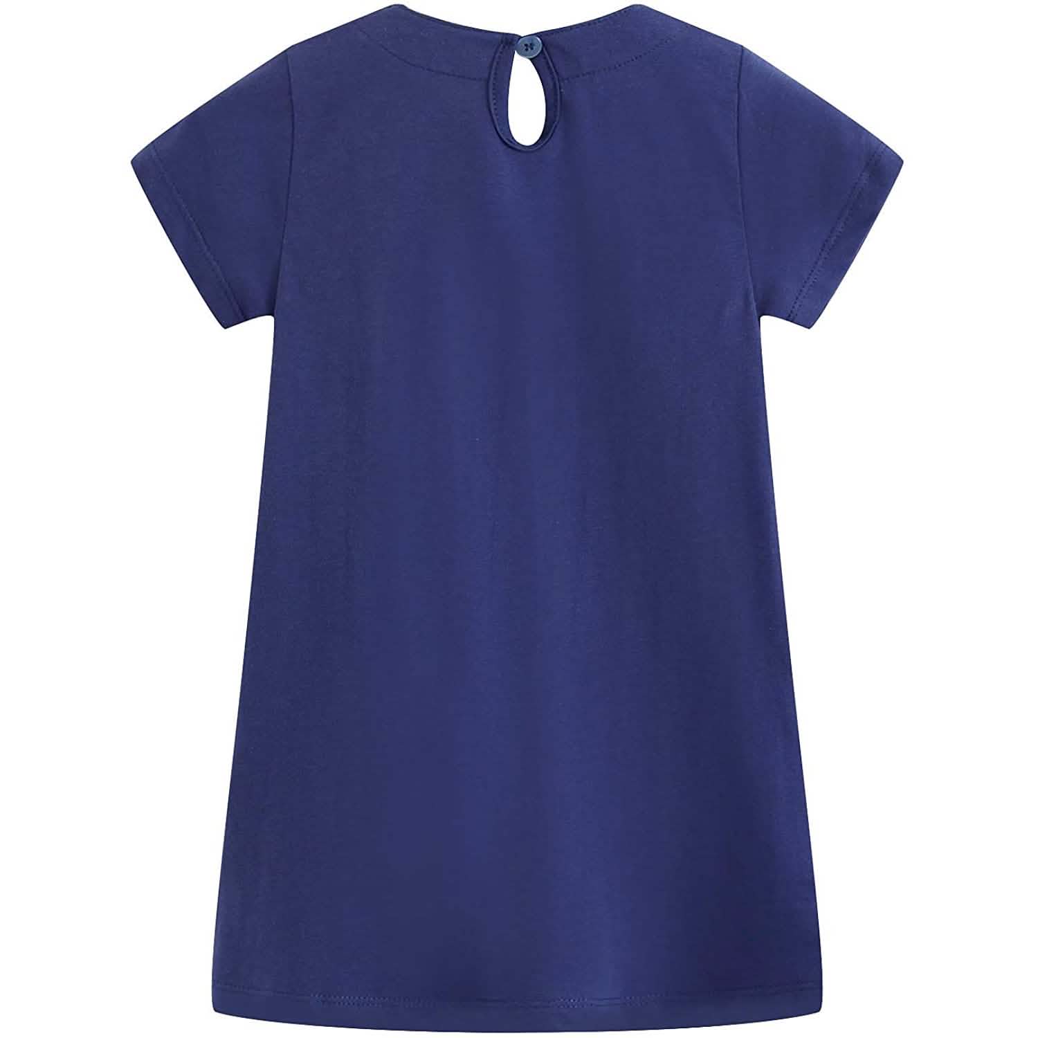 Girls Cotton Casual Jersey Dresses DailySale