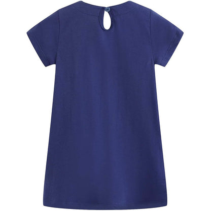 Girls Cotton Casual Jersey Dresses DailySale