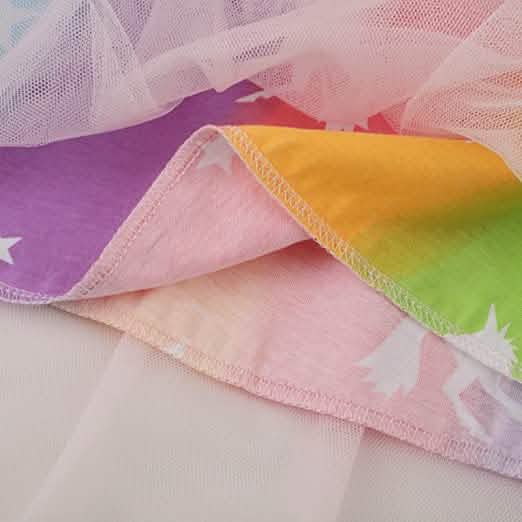 Girl's Cotton Casual Unicorn Dress DailySale