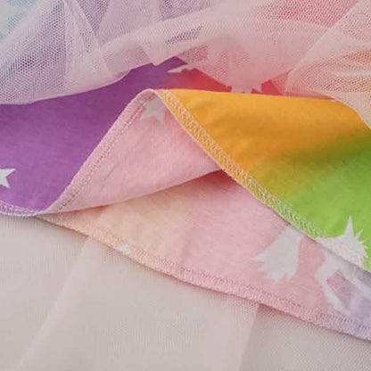 Girl's Cotton Casual Unicorn Dress DailySale