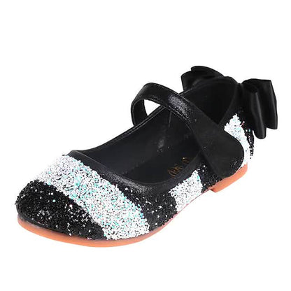 Girls' Glitters PU Sequined Jeweled Flat Shoes DailySale